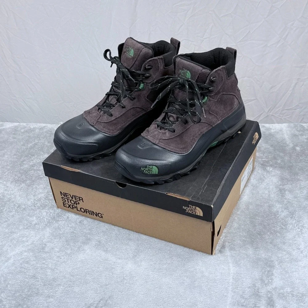 New The North Face Boots Snowfuse Mens 13 HeatSeeker Waterproof Insulated Brown